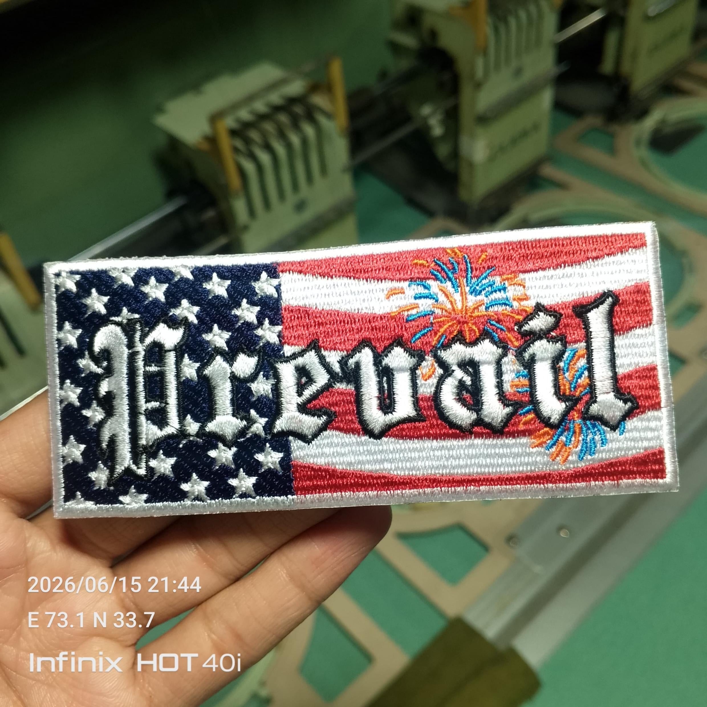 Freedom Prevail Patch